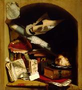 Charles Bird King The Poor Artist's Cupboard oil on canvas